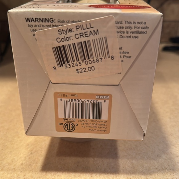 Pluggable Fragrance Warmer - Cream - Picture 4 of 4